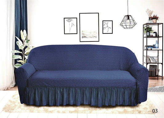 Butterfly Sofa Cover Set — Dark Blue