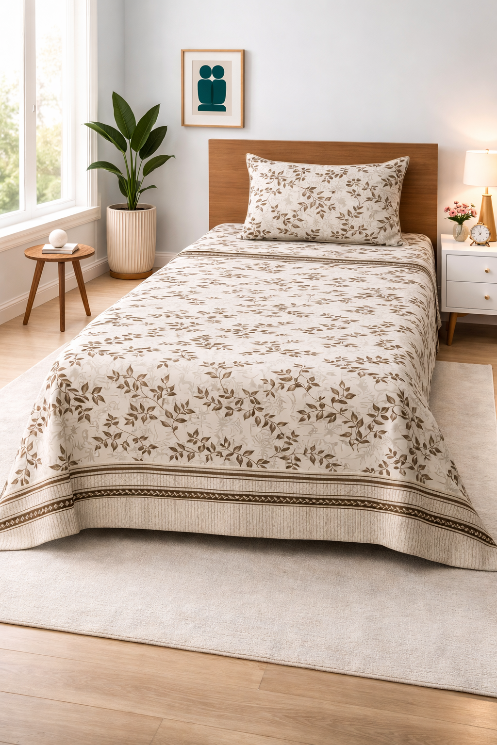 Leafy — Single Bedsheet Set