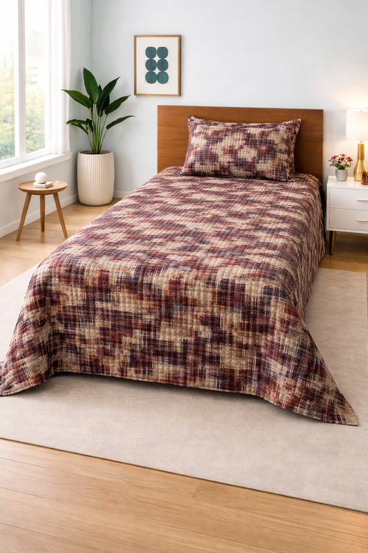 Rustic Mosaic — Single Bedsheet Set