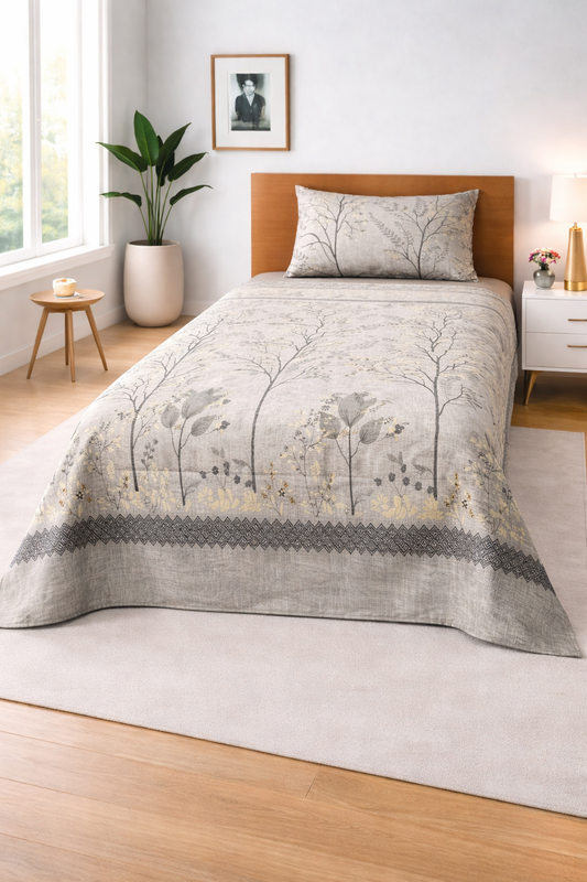 Silver Forest — Single Bedsheet Set