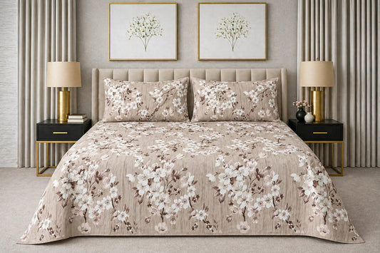 Soft Petal — King Bedsheet Set