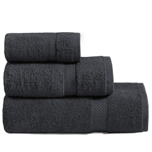 Cotton Terry Towel — Charcoal