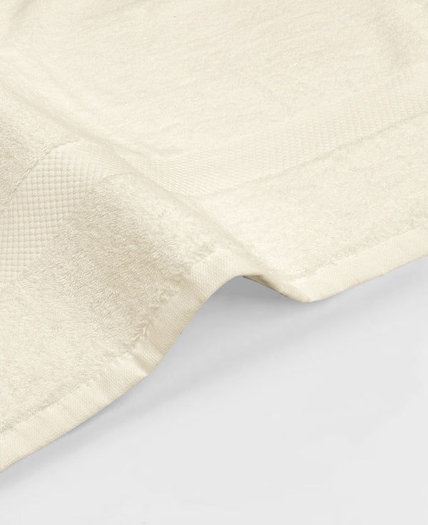Cotton Terry Towel — Cream — view 3