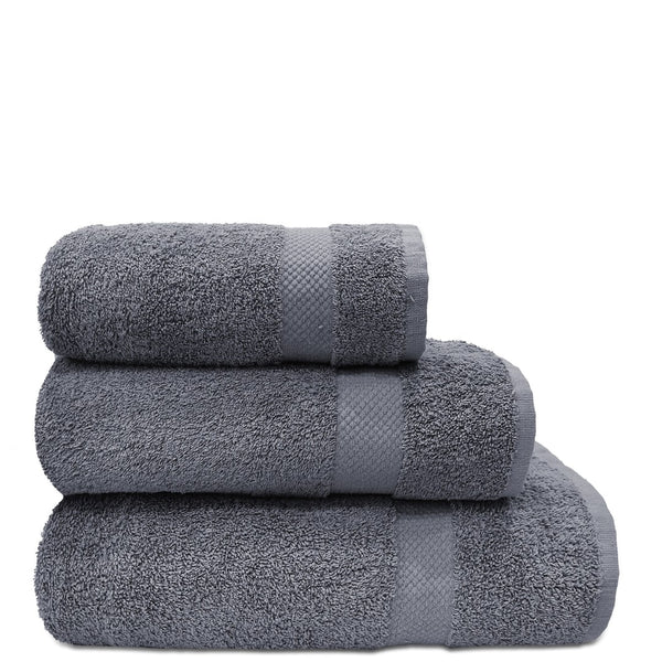 Cotton Terry Towel — Grey