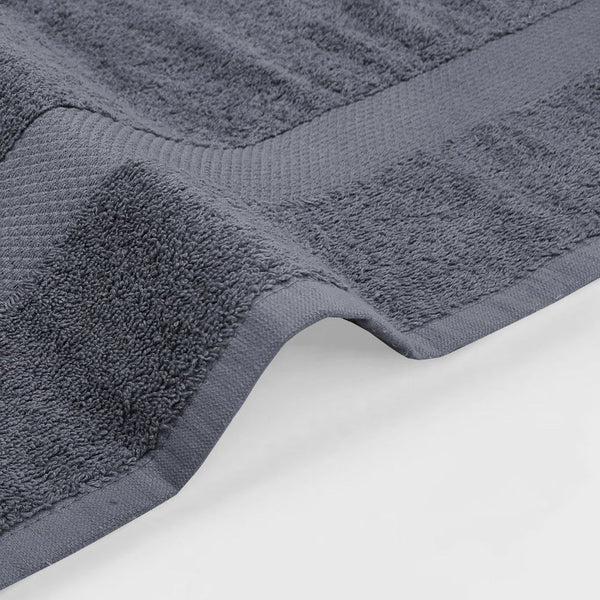 Cotton Terry Towel — Grey — view 3