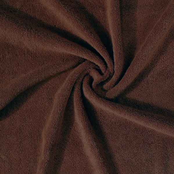 Cotton Terry Towel — Mocha — view 2