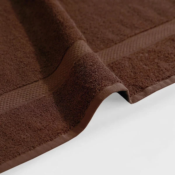 Cotton Terry Towel — Mocha — view 3