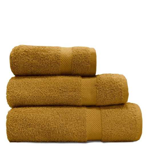 Cotton Terry Towel — Mustard