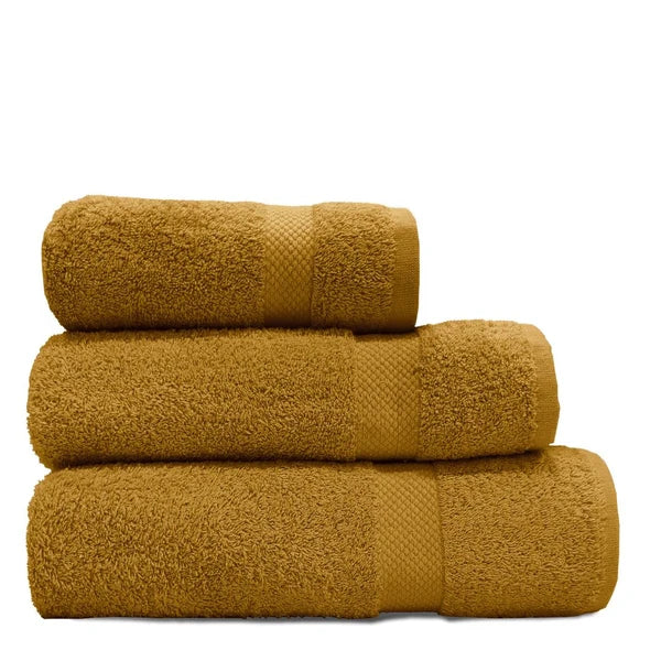 Cotton Terry Towel — Mustard