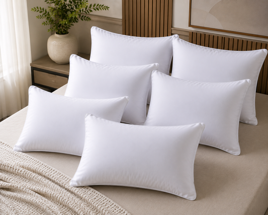 Bed Pillows — Pack of 6