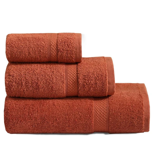 Cotton Terry Towel — Pumpkin