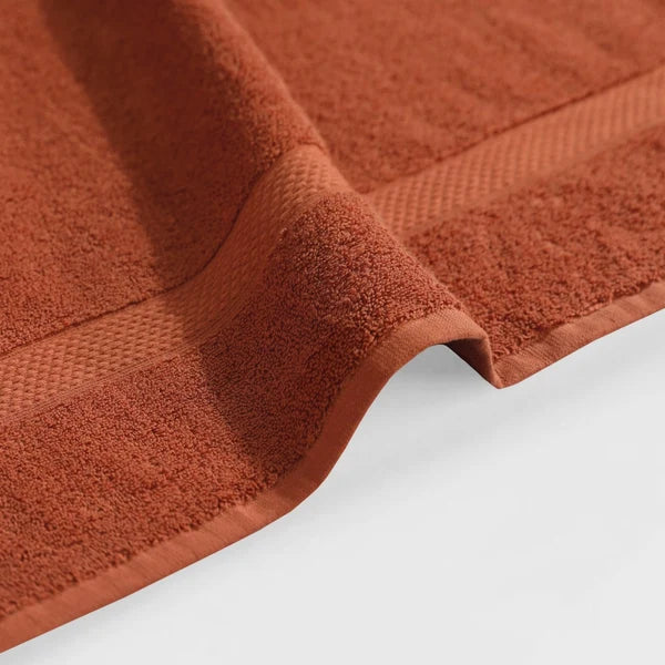 Cotton Terry Towel — Pumpkin — view 3